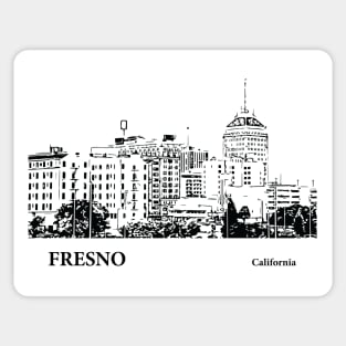 Fresno - California Sticker